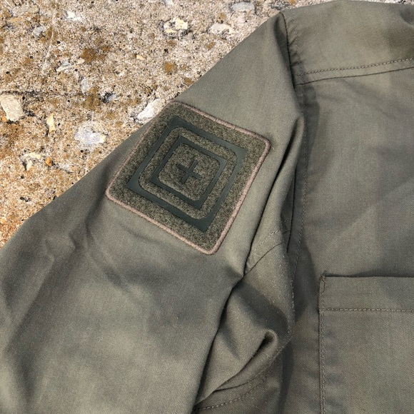 5.11 Tactical Surplus M65 Field Jacket Size Large in Olive Green - Picture 9 of 16